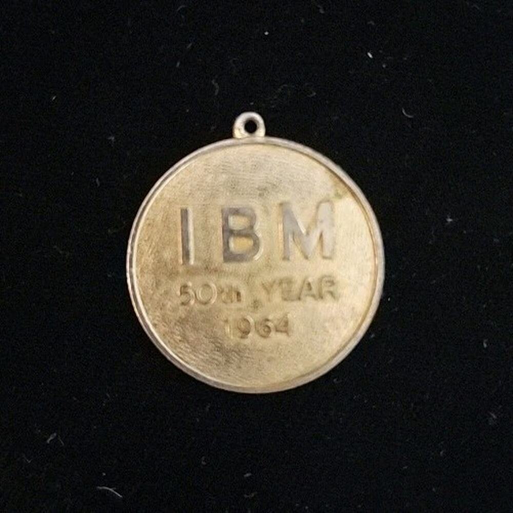 Vintage IBM Celebrating 50 years 1914-1964 Charm collectible